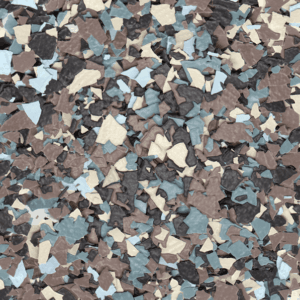 Dakota Trail quarter-inch epoxy flake sample