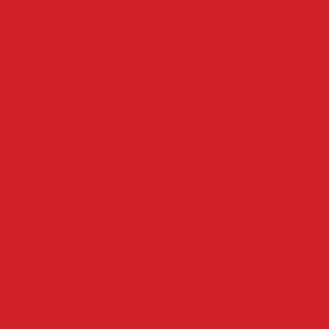 Safety Red solid epoxy sample