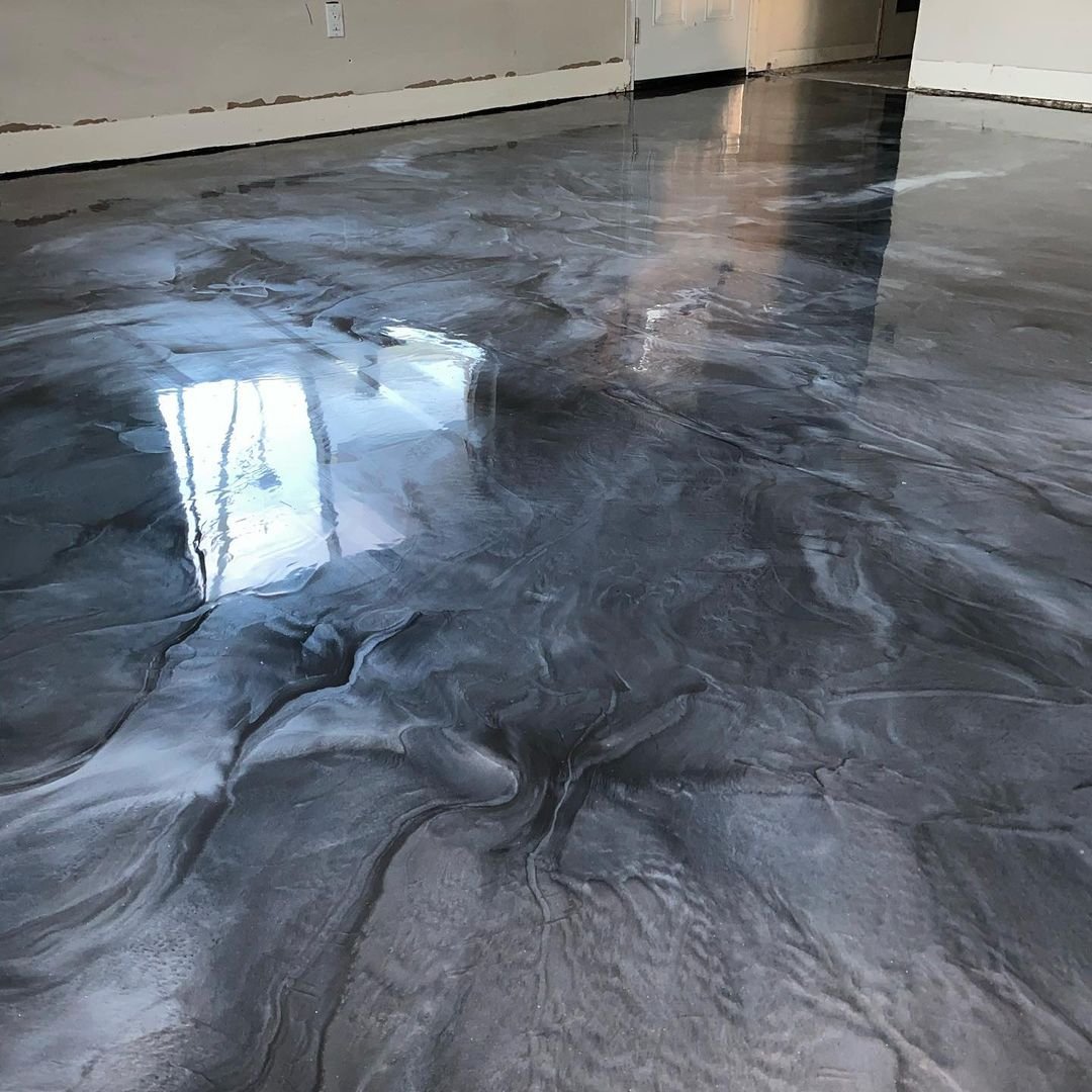 Metallic Epoxy Flooring Vancouver