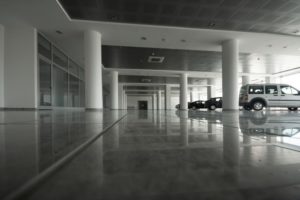 Car Dealership & Showroom Epoxy Flooring