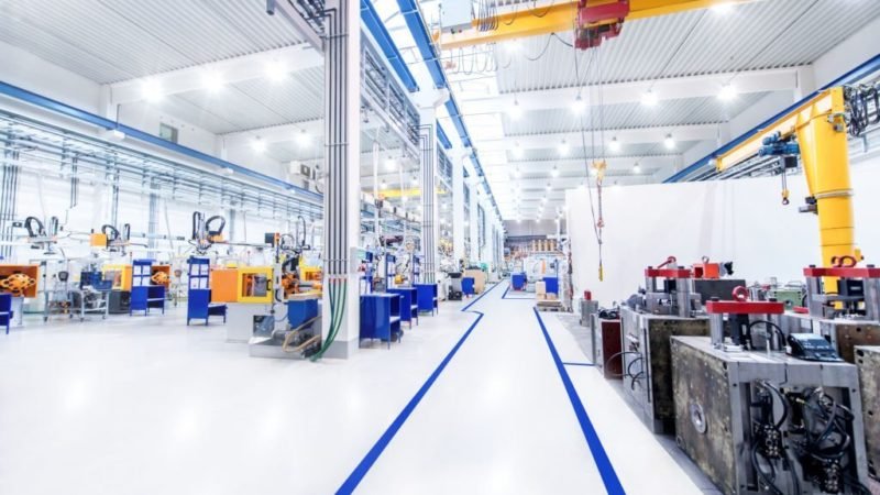 Production & Power Plant Epoxy Coating Factory Flooring