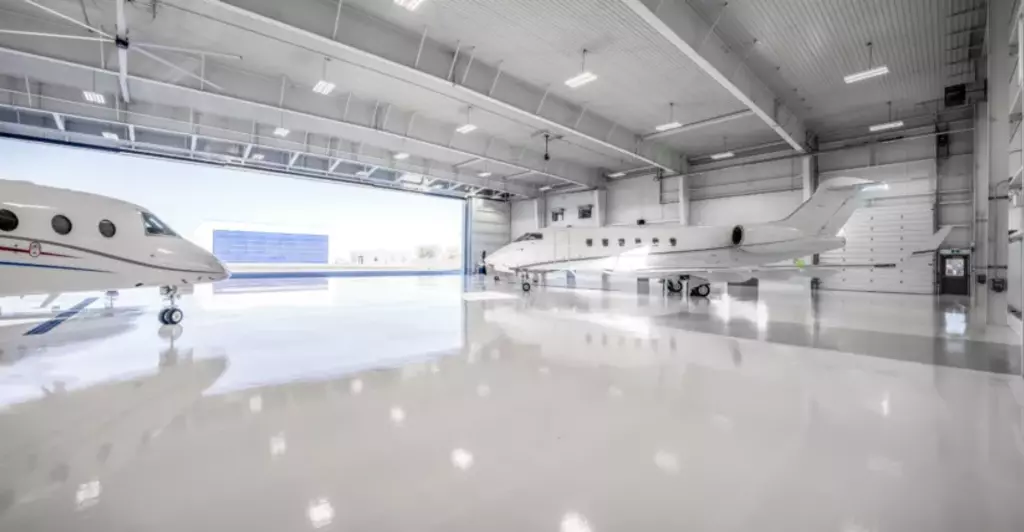 Read more about the article Aircraft Hangar Flooring Experts