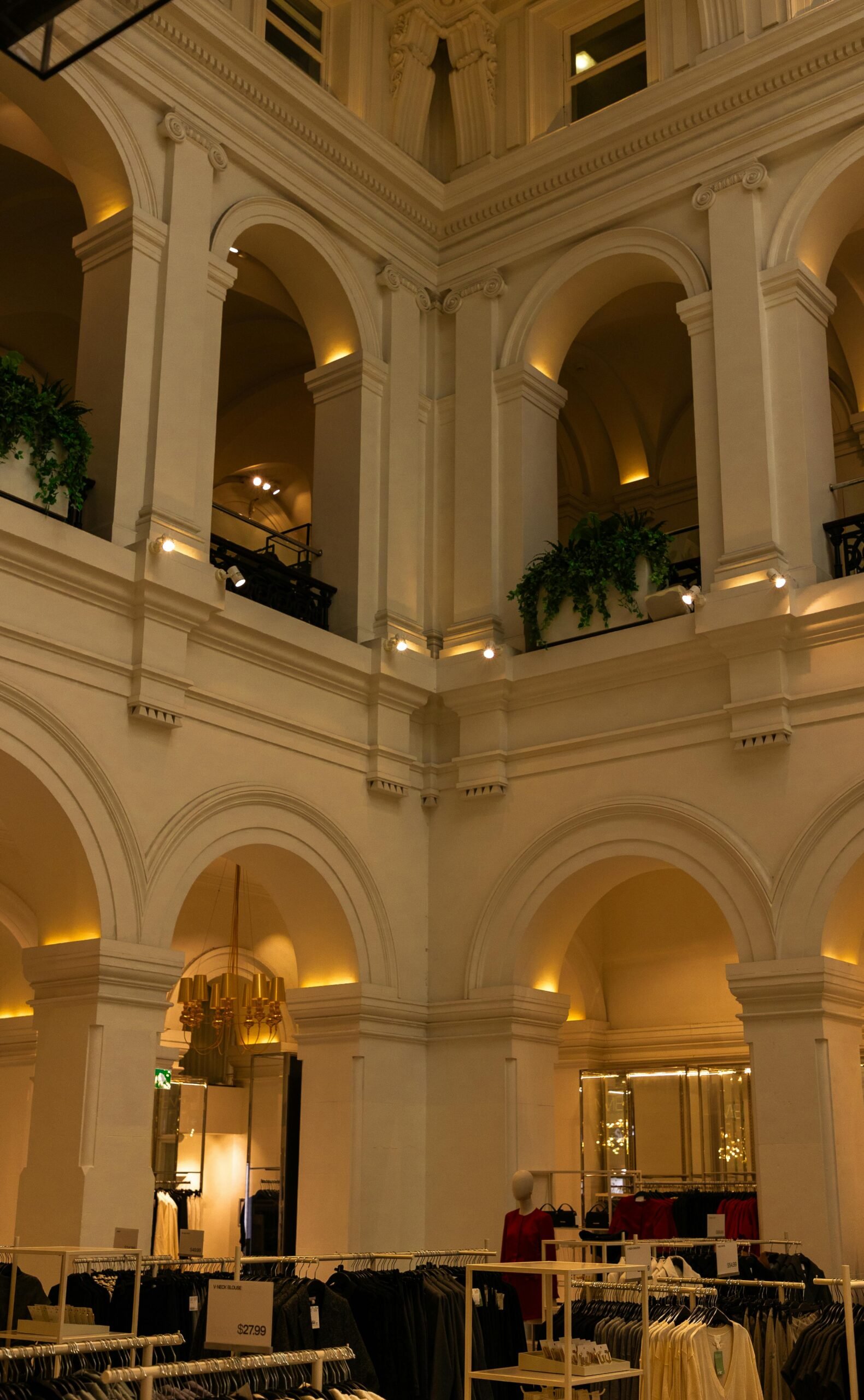 Casino lobby entrance showcasing glossy epoxy broadcast system with UV-stable urethane