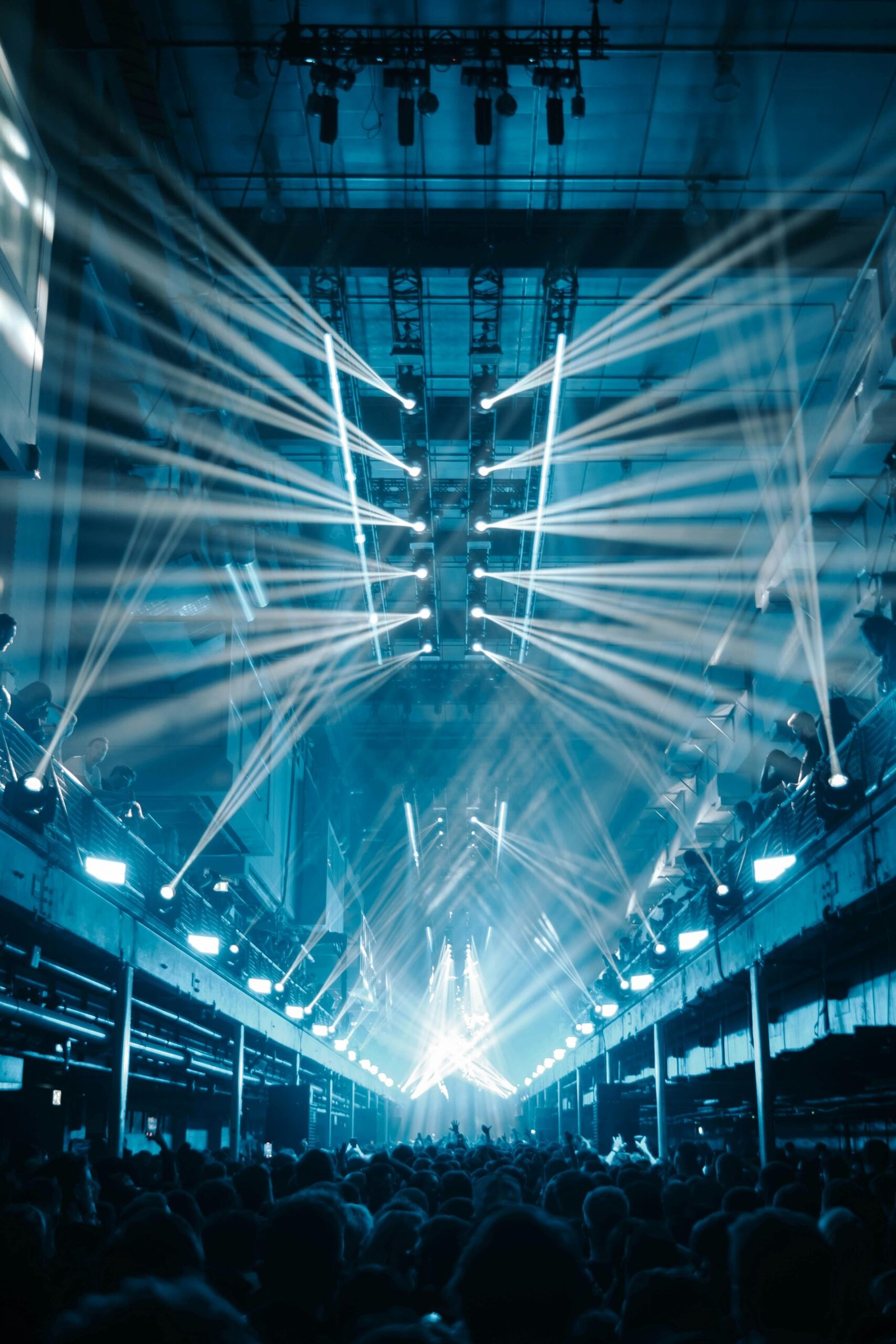 Satin epoxy deck along a busy nightclub bar