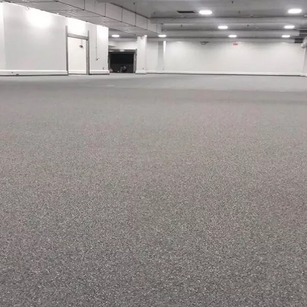 Quartz broadcast garage floor coating texture in Vancouver BC
