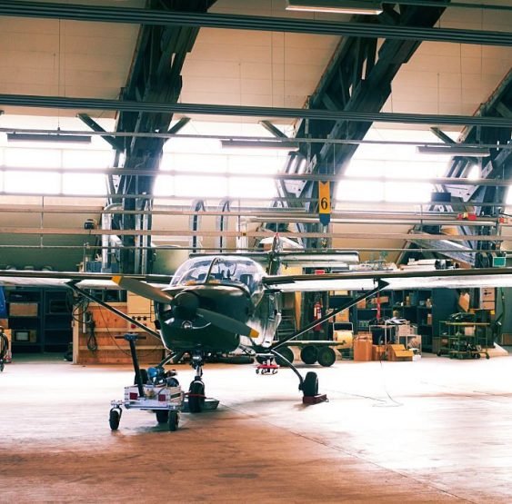 Airport Hangar Epoxy Flooring